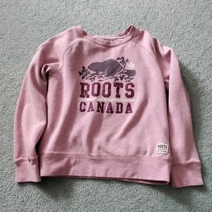 Girl's Roots sweatshirt